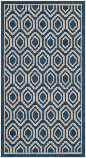 Safavieh Courtyard 6902 Power Loomed 85.4% Polypropylene/10.4% Polyester/4.2% Latex Indoor/Outdoor Rug CY6902-268-810