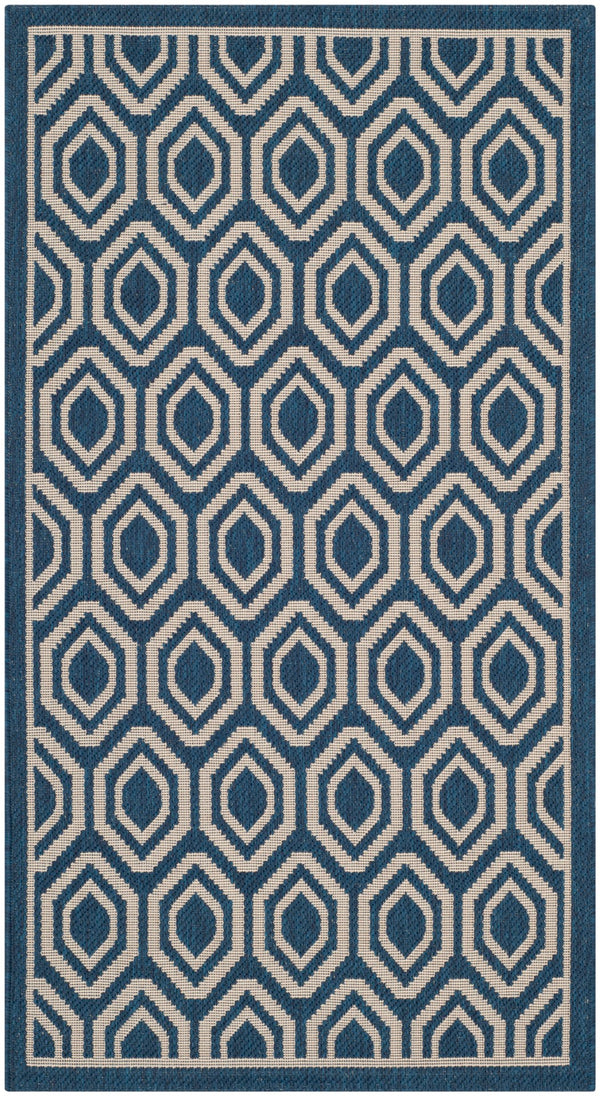 Safavieh Courtyard 6902 Power Loomed 85.4% Polypropylene/10.4% Polyester/4.2% Latex Indoor/Outdoor Rug CY6902-268-810