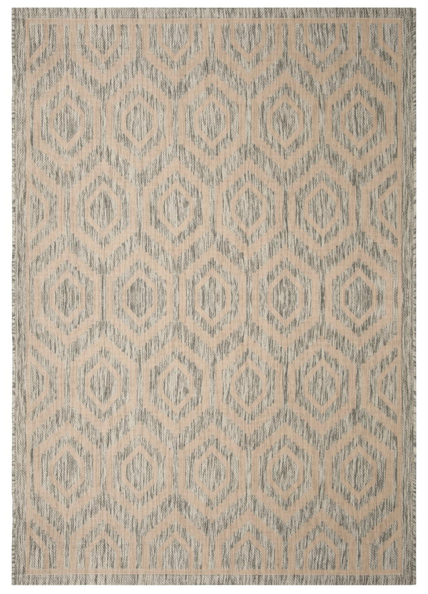 Safavieh Courtyard 6902 Power Loomed 85.4% Polypropylene/10.4% Polyester/4.2% Latex Outdoor Rug CY6902-39821-5