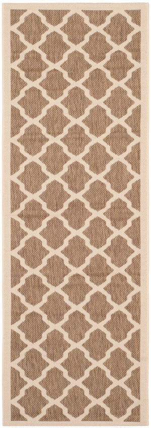 Safavieh Courtyard Power Loomed 85.4% Polypropylene/10.4% Polyester/4.2% Latex Outdoor Rug CY6903-242-5SQ