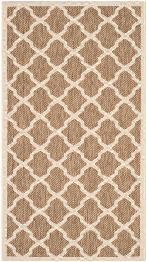 Safavieh Courtyard Power Loomed 85.4% Polypropylene/10.4% Polyester/4.2% Latex Outdoor Rug CY6903-242-5SQ