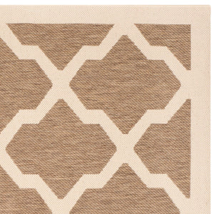 Safavieh Courtyard Power Loomed 85.4% Polypropylene/10.4% Polyester/4.2% Latex Outdoor Rug CY6903-242-5SQ