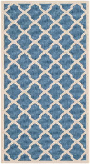 Safavieh Courtyard Power Loomed 85.4% Polypropylene/10.4% Polyester/4.2% Latex Outdoor Rug CY6903-243-4SQ