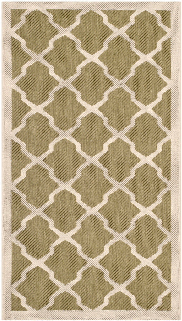 Safavieh Courtyard Power Loomed 85.4% Polypropylene/10.4% Polyester/4.2% Latex Outdoor Rug CY6903-244-4SQ