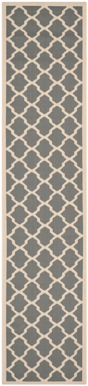 Safavieh Courtyard Power Loomed 85.4% Polypropylene/10.4% Polyester/4.2% Latex Outdoor Rug CY6903-246-5SQ