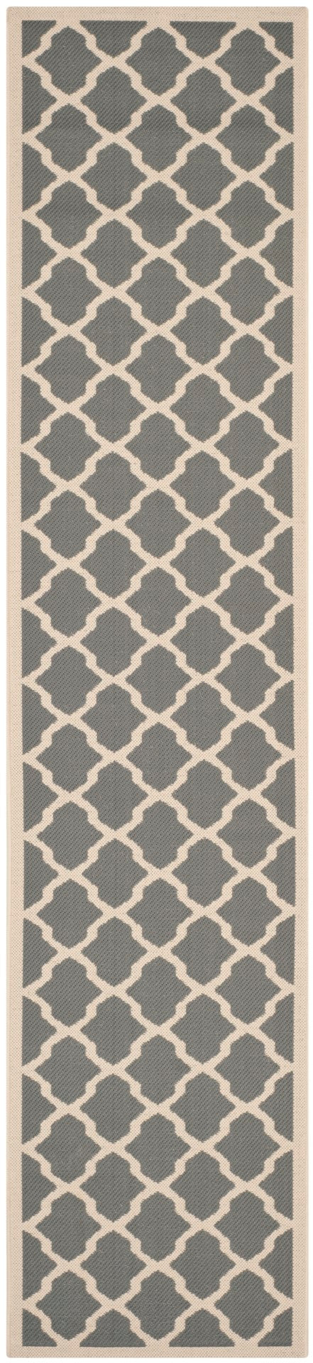 Safavieh Courtyard Power Loomed 85.4% Polypropylene/10.4% Polyester/4.2% Latex Outdoor Rug CY6903-246-5SQ