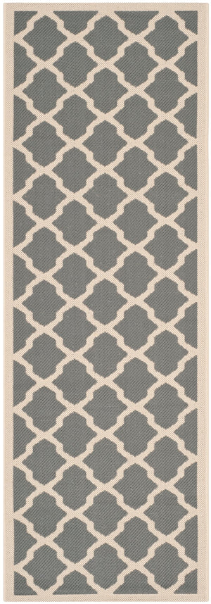 Safavieh Courtyard Power Loomed 85.4% Polypropylene/10.4% Polyester/4.2% Latex Outdoor Rug CY6903-246-5SQ