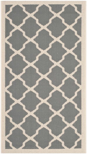 Safavieh Courtyard Power Loomed 85.4% Polypropylene/10.4% Polyester/4.2% Latex Outdoor Rug CY6903-246-5SQ