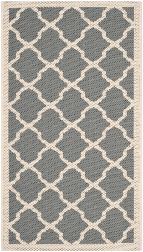 Safavieh Courtyard Power Loomed 85.4% Polypropylene/10.4% Polyester/4.2% Latex Outdoor Rug CY6903-246-5SQ