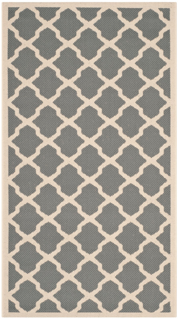 Safavieh Courtyard Power Loomed 85.4% Polypropylene/10.4% Polyester/4.2% Latex Outdoor Rug CY6903-246-5SQ