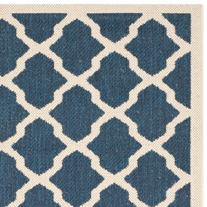 Safavieh Courtyard Power Loomed 85.4% Polypropylene/10.4% Polyester/4.2% Latex Outdoor Rug CY6903-268-4SQ