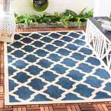 Safavieh Courtyard Power Loomed 85.4% Polypropylene/10.4% Polyester/4.2% Latex Outdoor Rug CY6903-268-4SQ