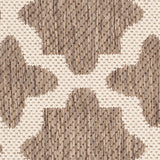 Safavieh Courtyard Power Loomed 85.4% Polypropylene/10.4% Polyester/4.2% Latex Outdoor Rug CY6913-242-4SQ