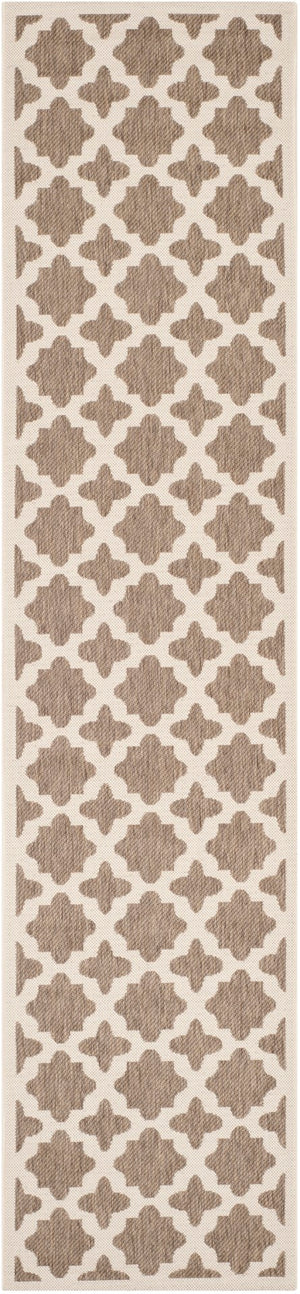 Safavieh Courtyard Power Loomed 85.4% Polypropylene/10.4% Polyester/4.2% Latex Outdoor Rug CY6913-242-4SQ