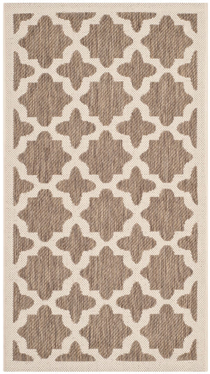 Safavieh Courtyard Power Loomed 85.4% Polypropylene/10.4% Polyester/4.2% Latex Outdoor Rug CY6913-242-4SQ