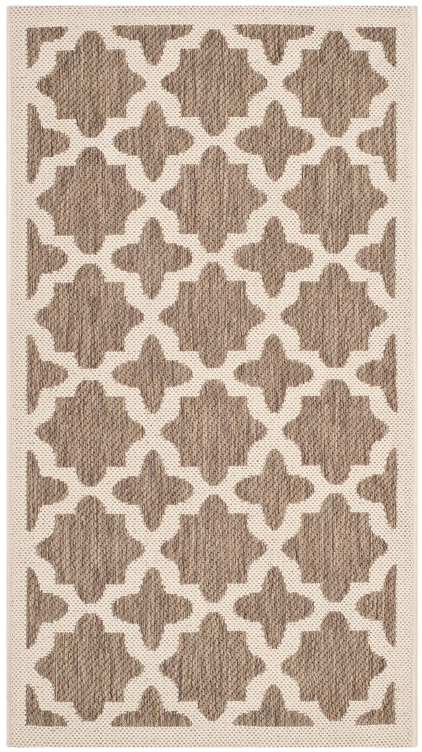 Safavieh Courtyard Power Loomed 85.4% Polypropylene/10.4% Polyester/4.2% Latex Outdoor Rug CY6913-242-4SQ