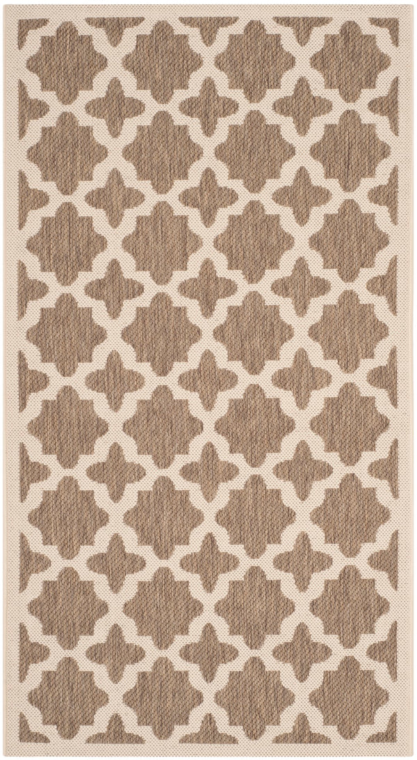 Safavieh Courtyard Power Loomed 85.4% Polypropylene/10.4% Polyester/4.2% Latex Outdoor Rug CY6913-242-4SQ