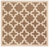 Safavieh Courtyard Power Loomed 85.4% Polypropylene/10.4% Polyester/4.2% Latex Outdoor Rug CY6913-242-5SQ