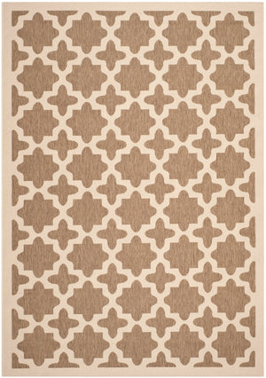Safavieh Courtyard Power Loomed 85.4% Polypropylene/10.4% Polyester/4.2% Latex Outdoor Rug CY6913-242-4SQ