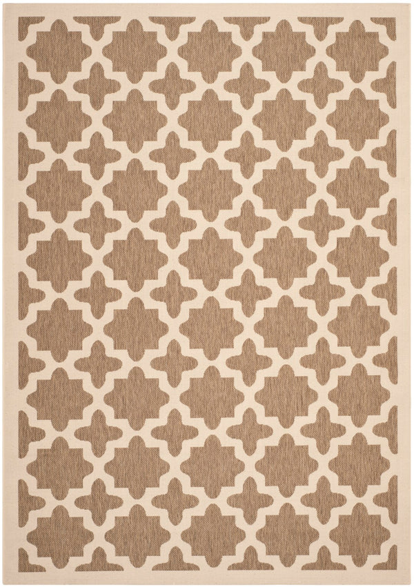 Safavieh Courtyard Power Loomed 85.4% Polypropylene/10.4% Polyester/4.2% Latex Outdoor Rug CY6913-242-4SQ