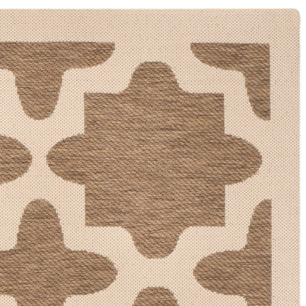 Safavieh Courtyard Power Loomed 85.4% Polypropylene/10.4% Polyester/4.2% Latex Outdoor Rug CY6913-242-4SQ