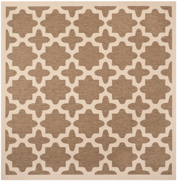 Safavieh Courtyard Power Loomed 85.4% Polypropylene/10.4% Polyester/4.2% Latex Outdoor Rug CY6913-242-4SQ