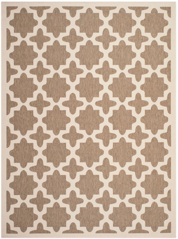 Safavieh Courtyard Power Loomed 85.4% Polypropylene/10.4% Polyester/4.2% Latex Outdoor Rug CY6913-242-4SQ
