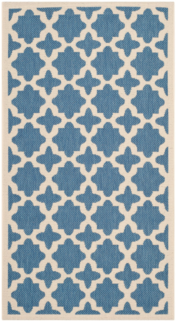 Safavieh Courtyard Power Loomed 85.4% Polypropylene/10.4% Polyester/4.2% Latex Outdoor Rug CY6913-243-4SQ