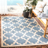 Safavieh Courtyard Power Loomed 85.4% Polypropylene/10.4% Polyester/4.2% Latex Outdoor Rug CY6913-243-4SQ