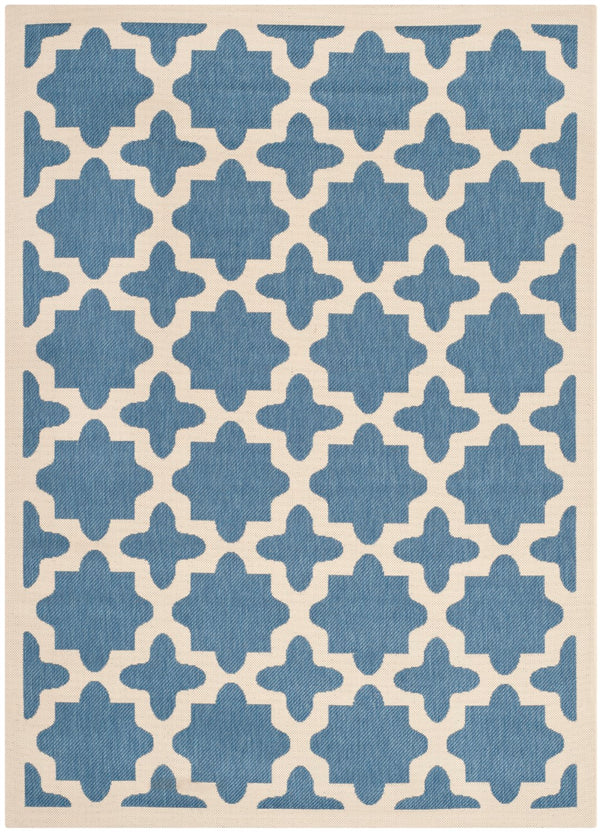 Safavieh Courtyard Power Loomed 85.4% Polypropylene/10.4% Polyester/4.2% Latex Outdoor Rug CY6913-243-4SQ