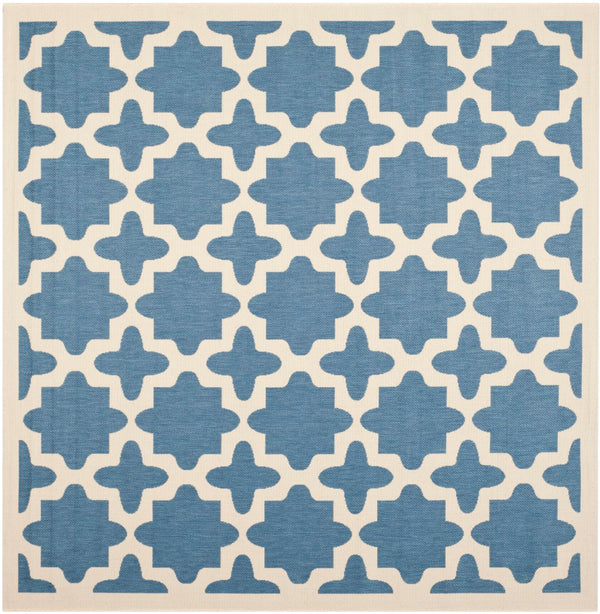 Safavieh Courtyard Power Loomed 85.4% Polypropylene/10.4% Polyester/4.2% Latex Outdoor Rug CY6913-243-4SQ