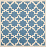 Safavieh Courtyard Power Loomed 85.4% Polypropylene/10.4% Polyester/4.2% Latex Outdoor Rug CY6913-243-4SQ