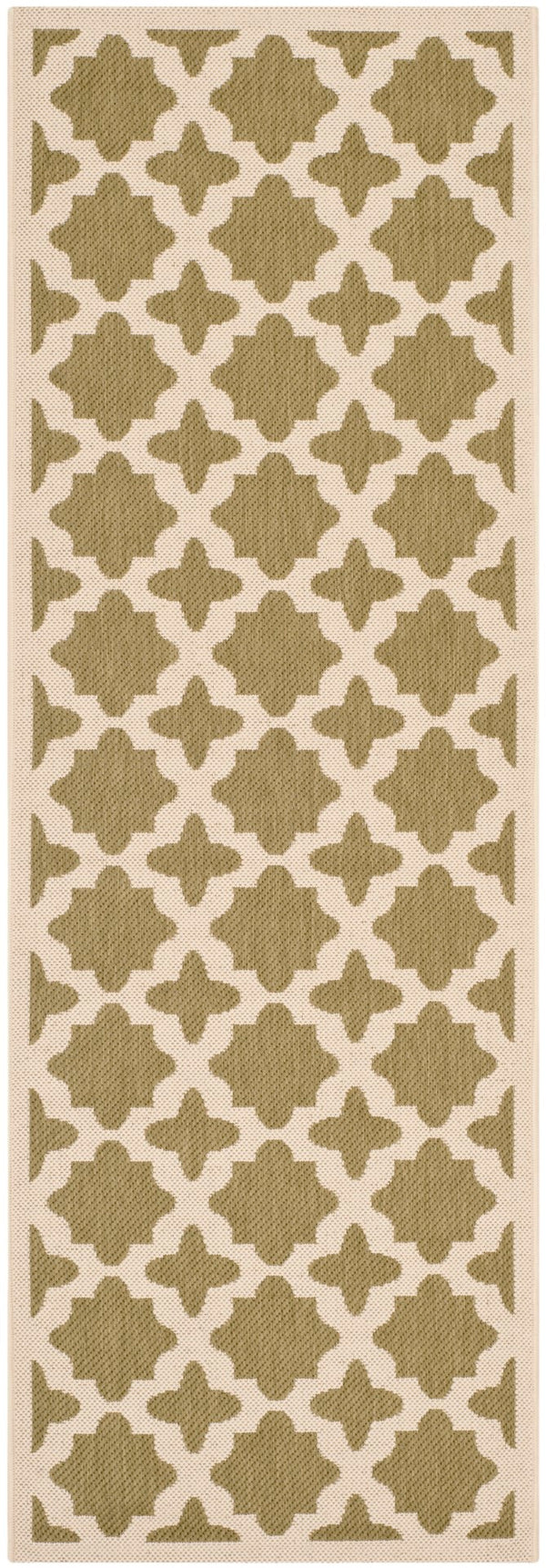 Safavieh Courtyard Power Loomed 85.4% Polypropylene/10.4% Polyester/4.2% Latex Outdoor Rug CY6913-244-4SQ