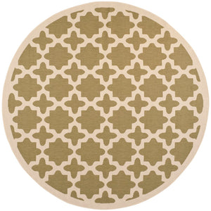 Safavieh Courtyard Power Loomed 85.4% Polypropylene/10.4% Polyester/4.2% Latex Outdoor Rug CY6913-244-4SQ