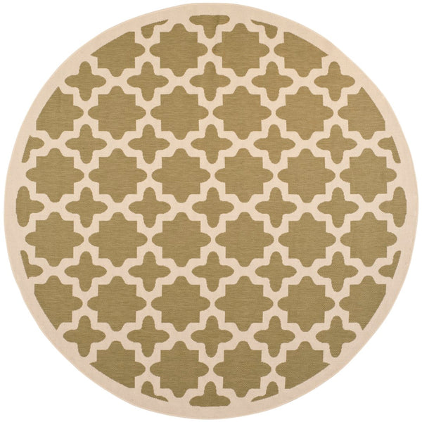 Safavieh Courtyard Power Loomed 85.4% Polypropylene/10.4% Polyester/4.2% Latex Outdoor Rug CY6913-244-4SQ