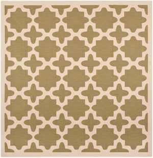 Safavieh Courtyard Power Loomed 85.4% Polypropylene/10.4% Polyester/4.2% Latex Outdoor Rug CY6913-244-4SQ