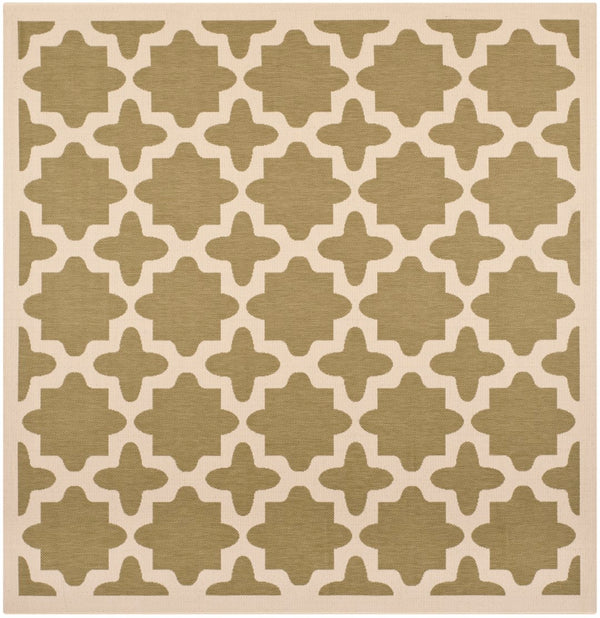 Safavieh Courtyard Power Loomed 85.4% Polypropylene/10.4% Polyester/4.2% Latex Outdoor Rug CY6913-244-4SQ