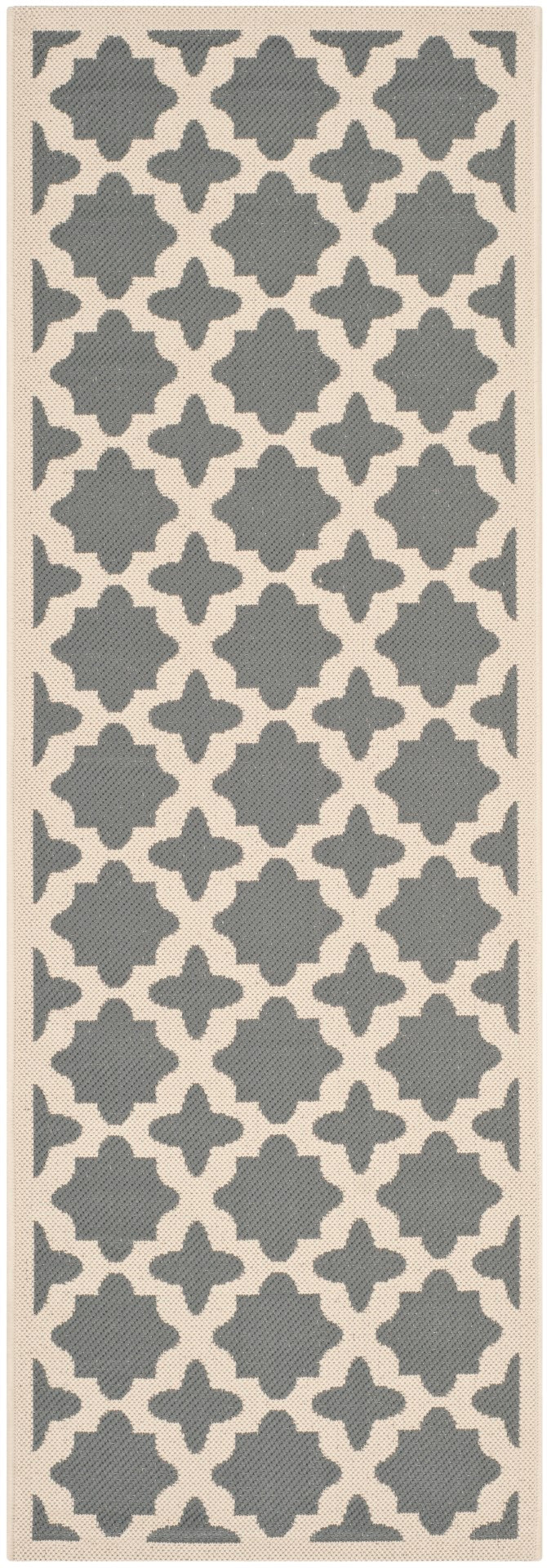 Safavieh Courtyard Power Loomed 85.4% Polypropylene/10.4% Polyester/4.2% Latex Outdoor Rug CY6913-246-4SQ