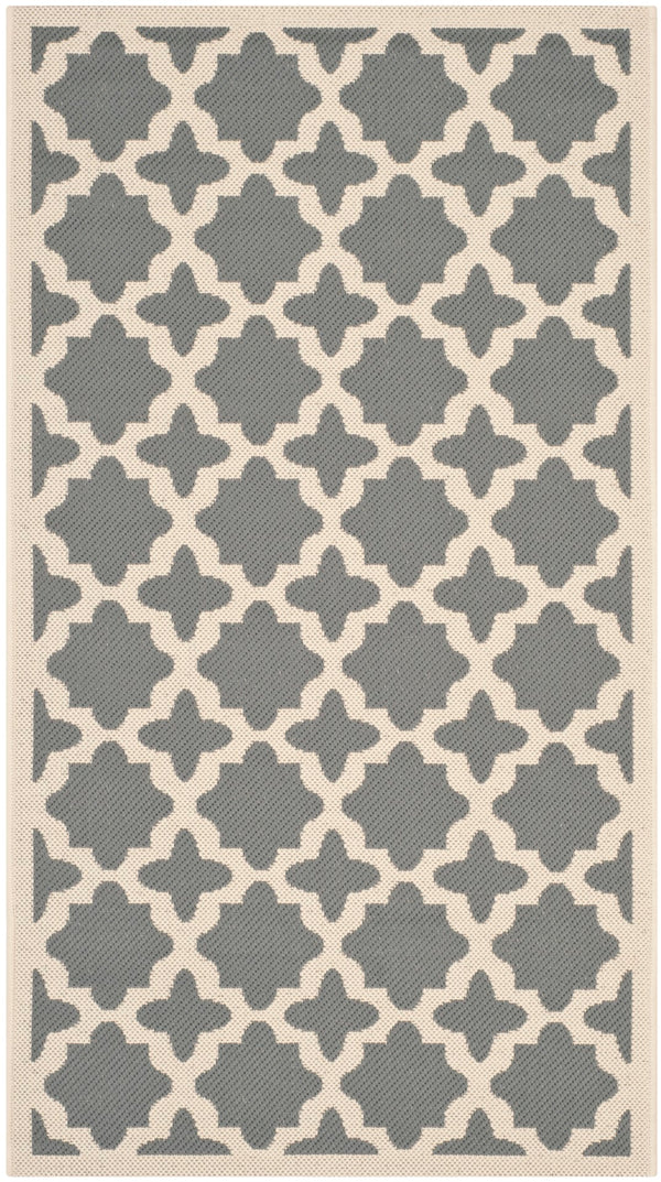Safavieh Courtyard Power Loomed 85.4% Polypropylene/10.4% Polyester/4.2% Latex Outdoor Rug CY6913-246-4SQ