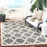 Safavieh Courtyard Power Loomed 85.4% Polypropylene/10.4% Polyester/4.2% Latex Outdoor Rug CY6913-246-4SQ