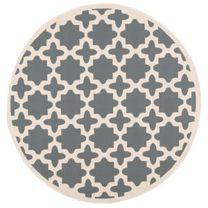 Safavieh Courtyard Power Loomed 85.4% Polypropylene/10.4% Polyester/4.2% Latex Outdoor Rug CY6913-246-5R