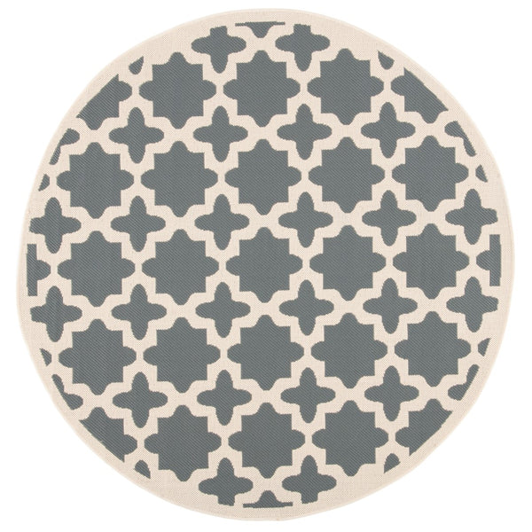 Safavieh Courtyard Power Loomed 85.4% Polypropylene/10.4% Polyester/4.2% Latex Outdoor Rug CY6913-246-5R