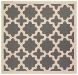 Safavieh Courtyard Power Loomed 85.4% Polypropylene/10.4% Polyester/4.2% Latex Outdoor Rug CY6913-246-5SQ