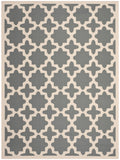 Safavieh Courtyard Power Loomed 85.4% Polypropylene/10.4% Polyester/4.2% Latex Outdoor Rug CY6913-246-4SQ