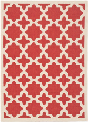 Safavieh Courtyard Power Loomed 85.4% Polypropylene/10.4% Polyester/4.2% Latex Outdoor Rug CY6913-248-5SQ