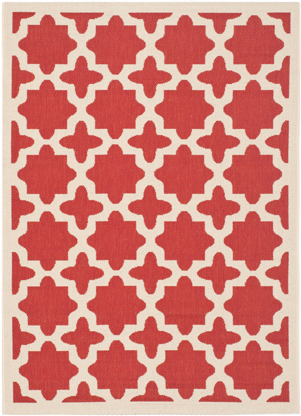 Safavieh Courtyard Power Loomed 85.4% Polypropylene/10.4% Polyester/4.2% Latex Outdoor Rug CY6913-248-5SQ