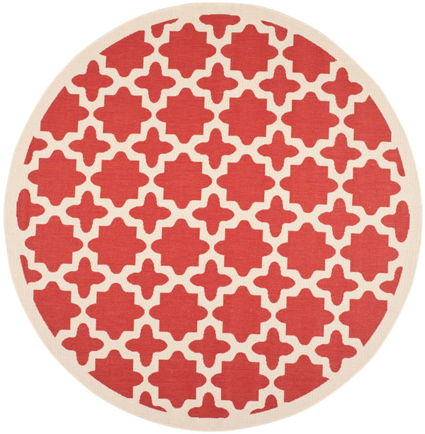 Safavieh Courtyard Power Loomed 85.4% Polypropylene/10.4% Polyester/4.2% Latex Outdoor Rug CY6913-248-5SQ