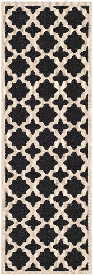 Safavieh Courtyard Power Loomed 85.4% Polypropylene/10.4% Polyester/4.2% Latex Outdoor Rug CY6913-266-5SQ