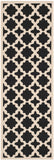 Safavieh Courtyard Power Loomed 85.4% Polypropylene/10.4% Polyester/4.2% Latex Outdoor Rug CY6913-266-5SQ