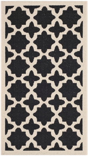 Safavieh Courtyard Power Loomed 85.4% Polypropylene/10.4% Polyester/4.2% Latex Outdoor Rug CY6913-266-5SQ